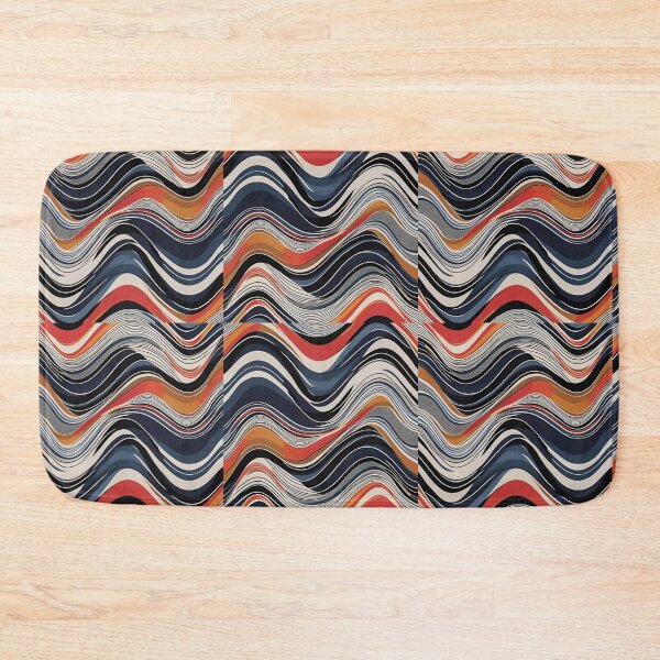 Item preview, Striped fabric colors designed for printing 8 designed and sold by 4Dart.