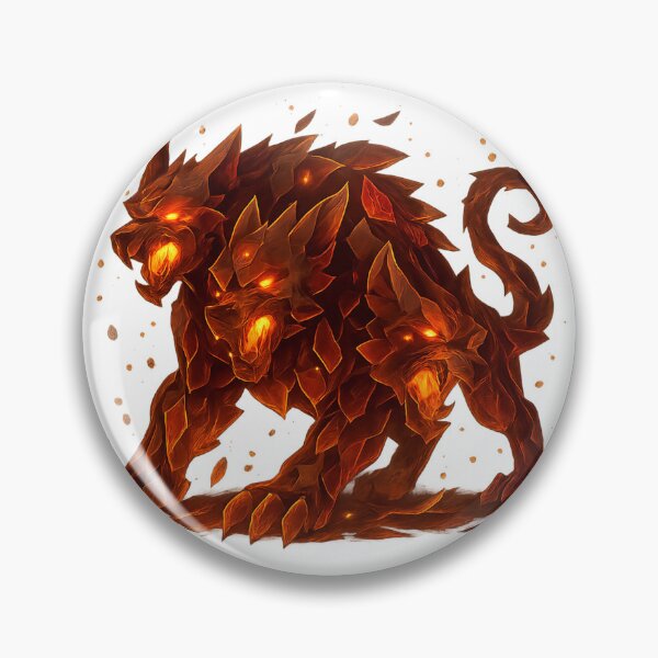 Item preview, Cerberus of Fire and Stone – Mythic Summon Beast designed and sold by ElementalBeast1.