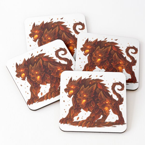 Item preview, Cerberus of Fire and Stone – Mythic Summon Beast designed and sold by ElementalBeast1.