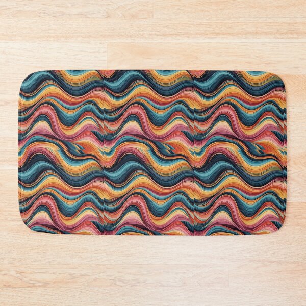 Item preview, Striped fabric colors designed for printing 9 designed and sold by 4Dart.