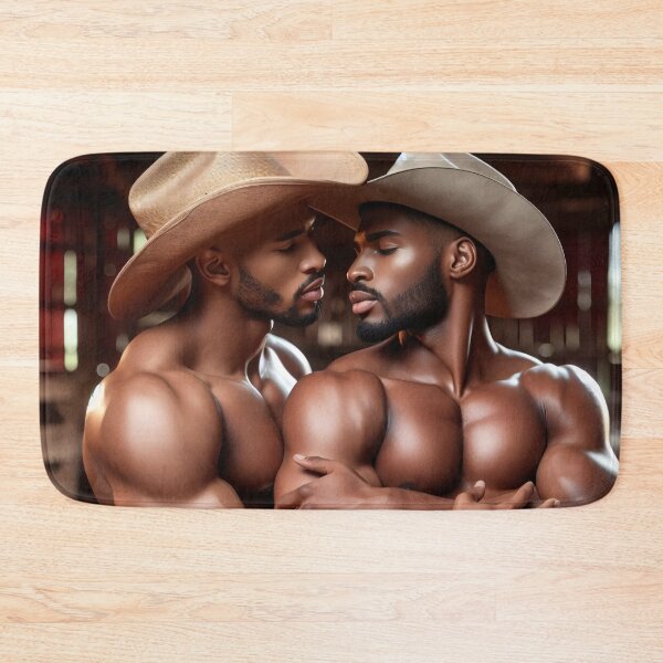Item preview, Hot brown cowboys designed and sold by RAMxLOVE.