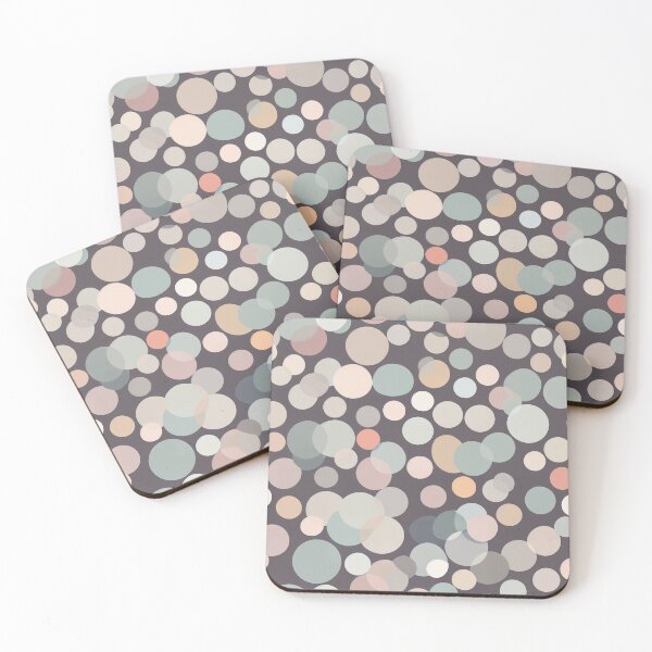 Item preview, Pretty pastel polka dots designed and sold by marshmelephant.
