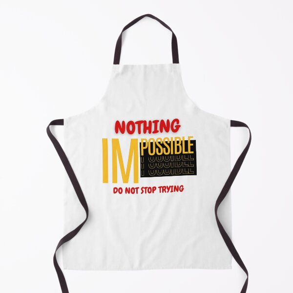 Item preview, Nothing Impossible – Motivational Quote Design designed and sold by ArtsAmaze.