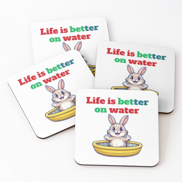 Item preview, Cheerful Bunny in Yellow Boat Sticker Premium Cool Reloaded Trendy Best Gift designed and sold by Imaginarium of Chaos falcon88 .
