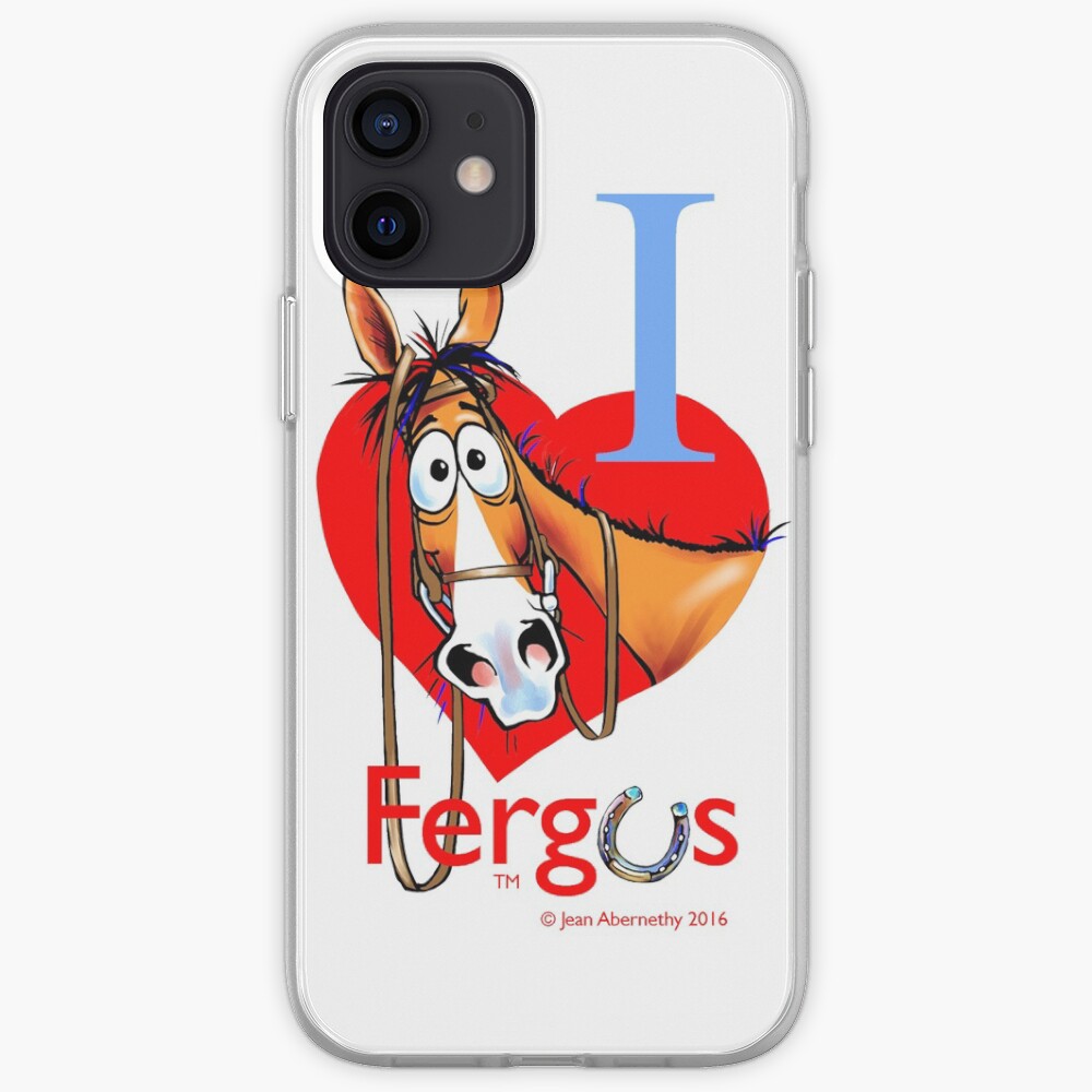 Fergus the Horse: "I <3 Fergus" iPhone Case & Cover