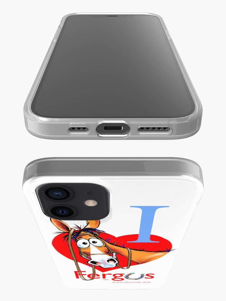 Alternate view of Fergus the Horse: "I <3 Fergus" iPhone Case & Cover