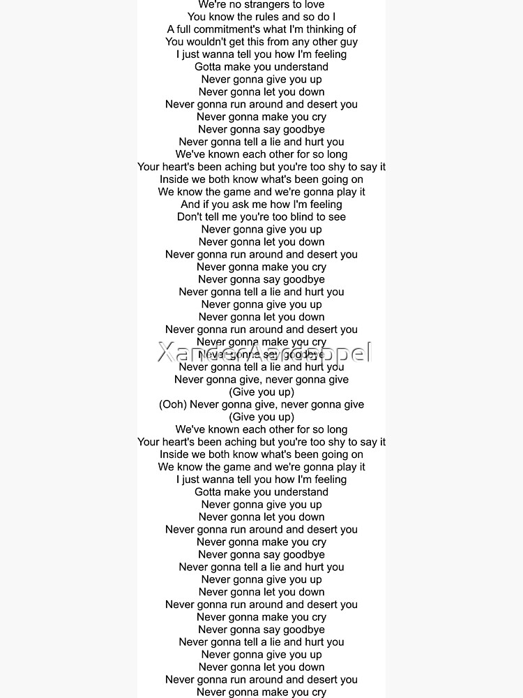 Never Gonna Give You Up - Rick Astley (Lyrics) 🎵 