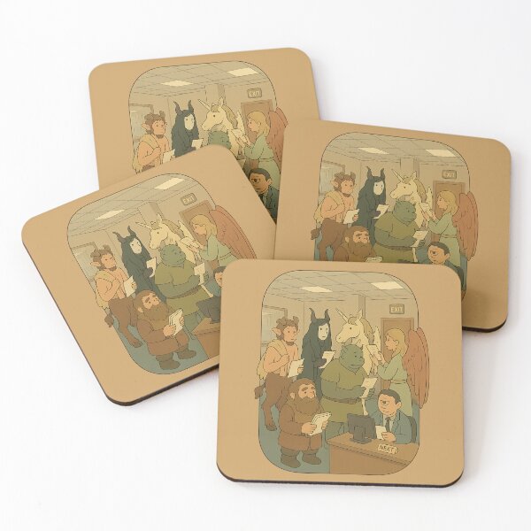 Item preview, Bureau of Myth Reassignment designed and sold by toksheeesh.
