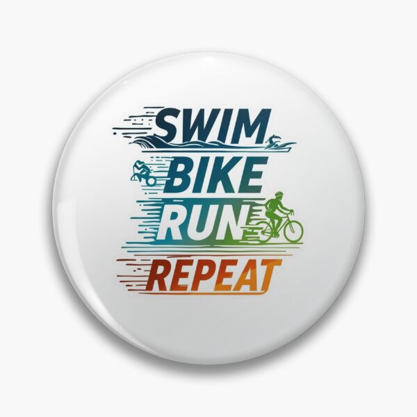 Item preview, Swim, Bike, Run, Repeat – Triathlon Lifestyle Design designed and sold by Triathlongram.