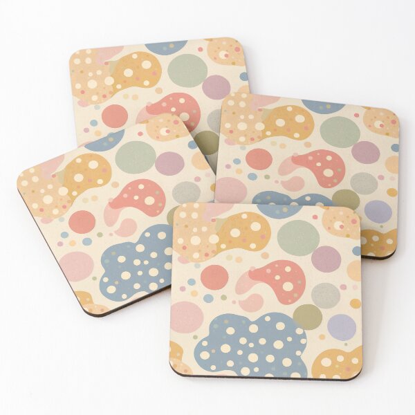 Item preview, Creamy pastel shapes designed and sold by marshmelephant.