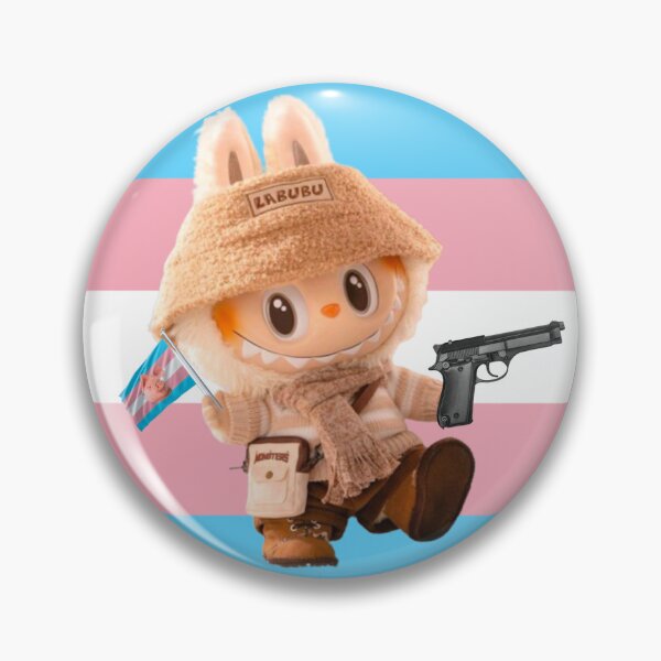 Item preview, Labubu Trans Pride designed and sold by Molespignoses.