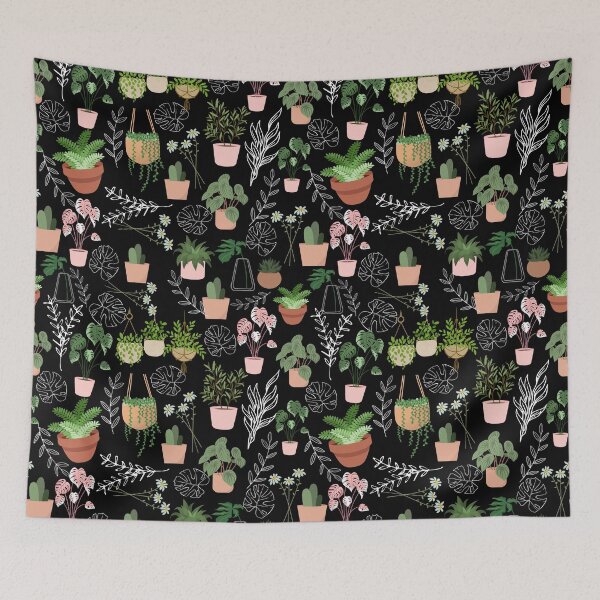 Item preview, Seamless Plant Pattern — Greenery and Botanical Repeating Design designed and sold by StudioSamanthaa.