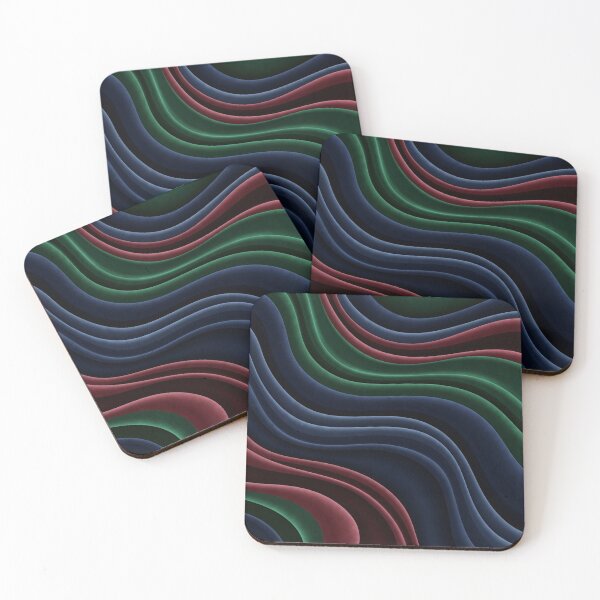 Item preview, Soft Velvet Waves - Abstract and Elegant designed and sold by EsenciaZen.