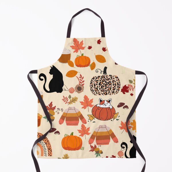 Item preview, Seamless Fall Pattern — Cozy Sweaters, Cats, Pumpkins & Autumn Elements Repeating Design designed and sold by StudioSamanthaa.