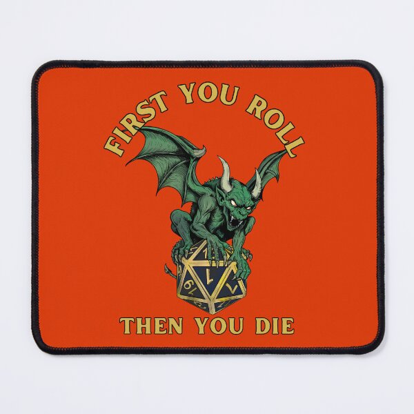 Item preview, First You Roll Then You Die designed and sold by Kate Miller Illustrator.