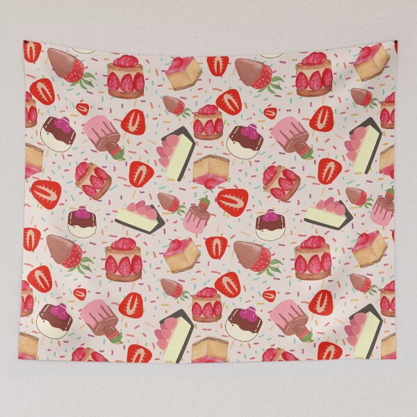 Item preview, Seamless Sweets Pattern — Cute Candy and Treats Design in Soft Pink Tones designed and sold by StudioSamanthaa.