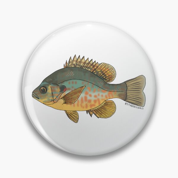 Item preview, Pumpkinseed Fish designed and sold by studiokeighls.