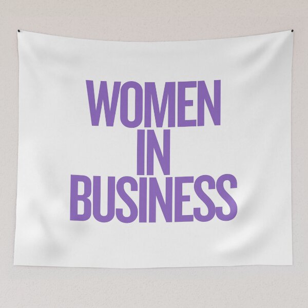 Item preview, Women in Business - Purple Business Girly designed and sold by ha11e11.