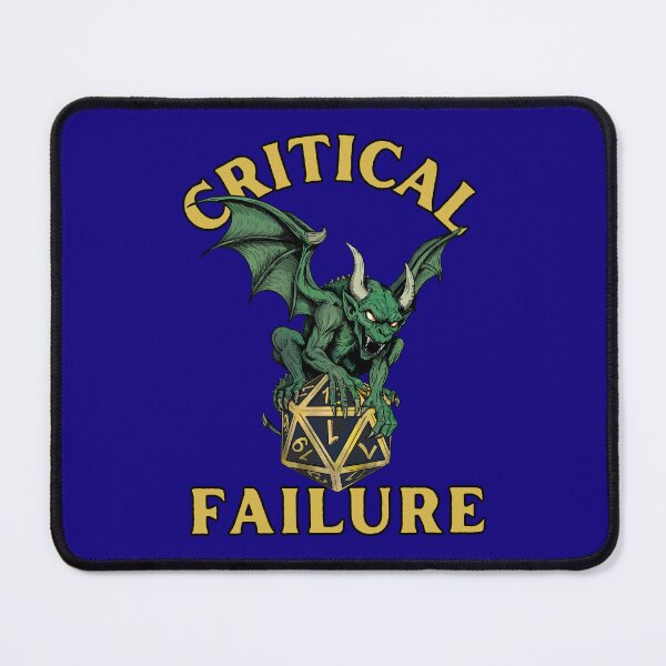 Item preview, Critical Failure designed and sold by Kate Miller Illustrator.