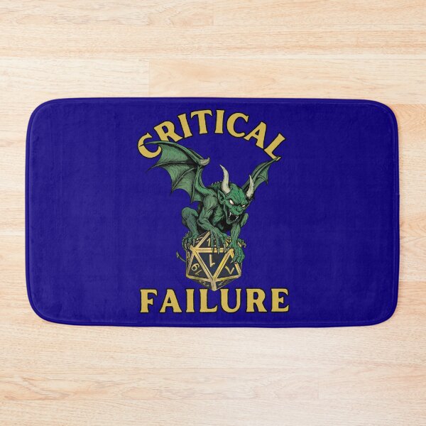 Item preview, Critical Failure designed and sold by Kate Miller Illustrator.