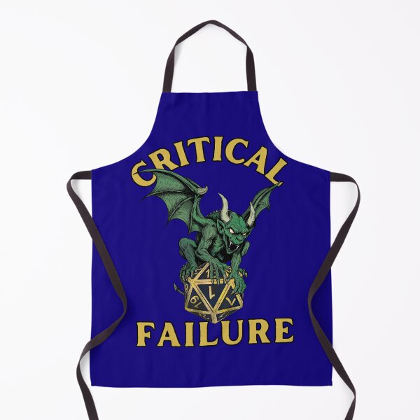 Item preview, Critical Failure designed and sold by Kate Miller Illustrator.