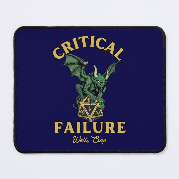 Item preview, Critical Failure: Well, Crap designed and sold by Kate Miller Illustrator.