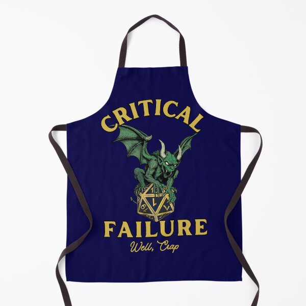 Item preview, Critical Failure: Well, Crap designed and sold by Kate Miller Illustrator.