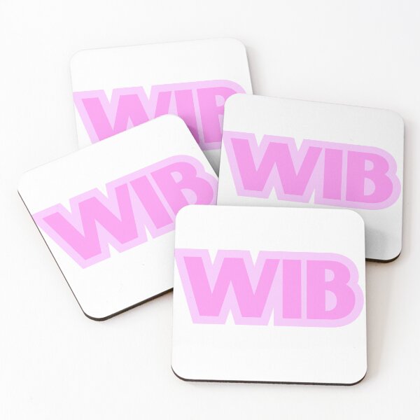 Item preview, WIB Women in Business Pink Sticker designed and sold by ha11e11.