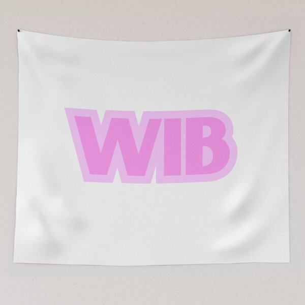 Item preview, WIB Women in Business Pink Sticker designed and sold by ha11e11.