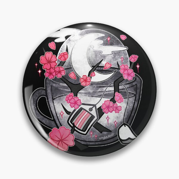 Item preview, Pride Flag Teacup - Moonlight Sakura Demigirl designed and sold by heysoleilart.