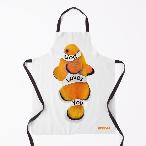 Item preview, God Loves You- Fish designed and sold by IbelieveIam.