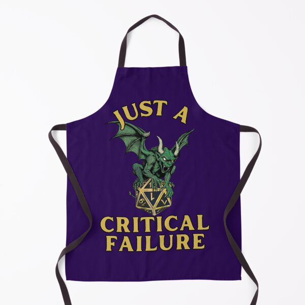 Item preview, Just A Critical Failure designed and sold by Kate Miller Illustrator.