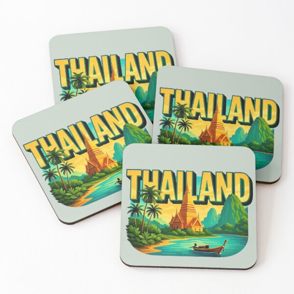 Item preview, Thailand - Temple & Jungle Design designed and sold by Myra365Art.