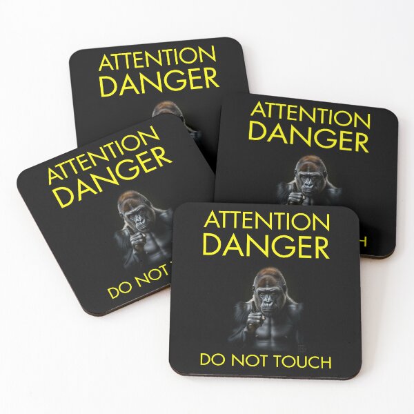 Item preview, Attention Danger Do Not Touch designed and sold by Grypis.