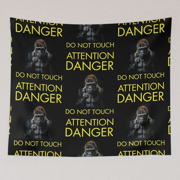Item preview, Attention Danger Do Not Touch designed and sold by Grypis.