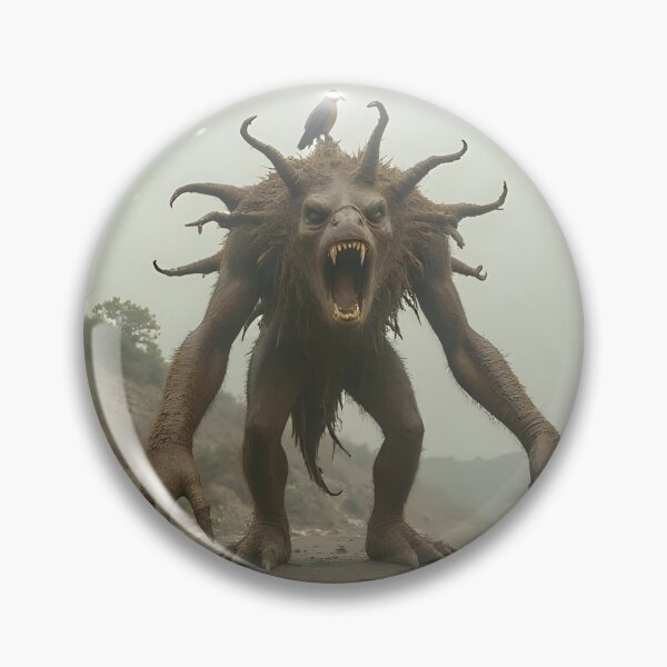 Item preview, Type Photograph of a hellish beast with a little bird standing on it. designed and sold by Extintos.