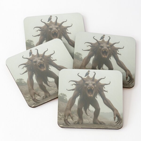Item preview, Type Photograph of a hellish beast with a little bird standing on it. designed and sold by Extintos.