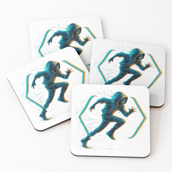 Item preview, Code Runner – Minimal Dev Fitness Badge (Phone Case / Sticker) designed and sold by TONSNAP.