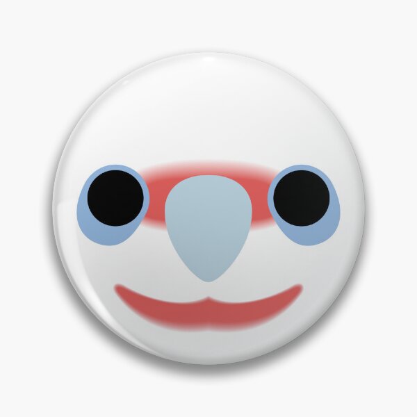 Item preview, The face of a Long-billed corella designed and sold by INKOYADO.
