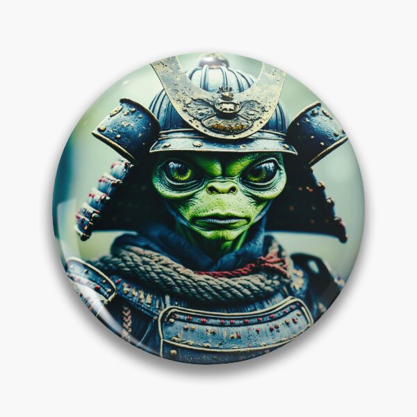 Artikelvorschau, Samurai-Alien entworfen und verkauft von Daruma786.