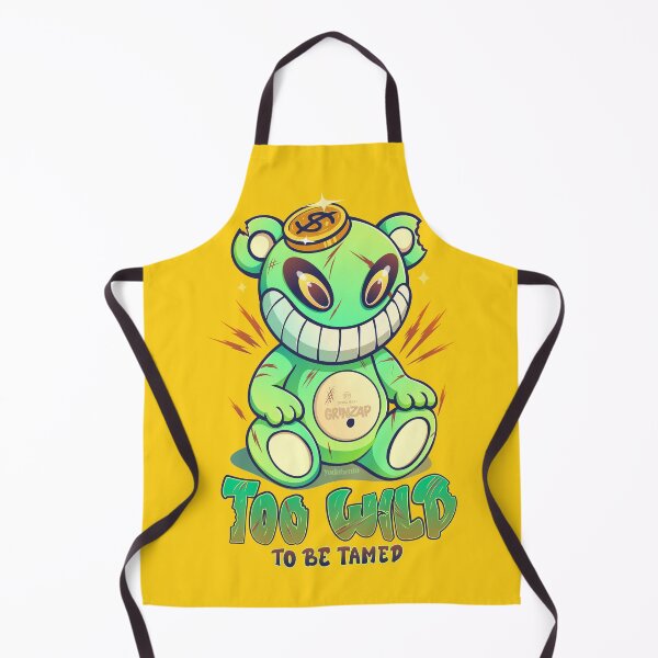 Item preview, GRINZAP Wild Green Bear designed and sold by Goba Bali Studio.