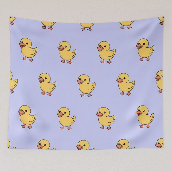 Item preview, Cute Yellow Duck Repeating Pattern designed and sold by EasyTees4u.