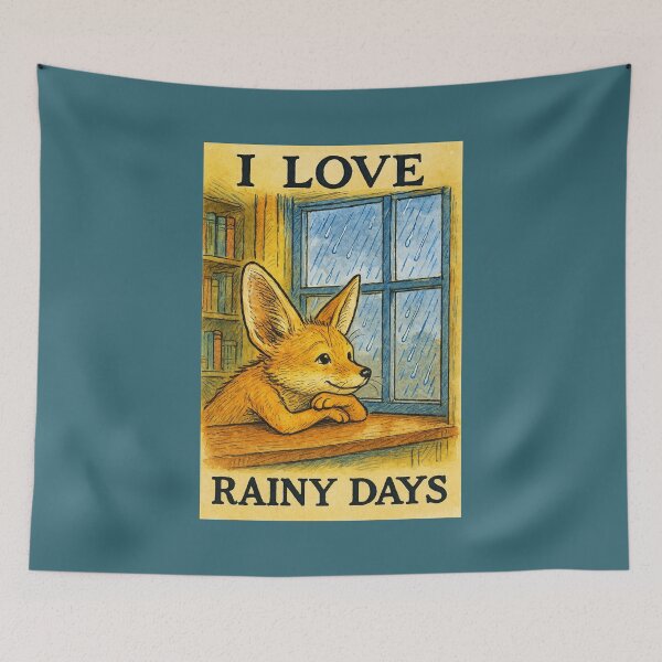 Item preview, I Love Rainy Days designed and sold by Tridentulus.