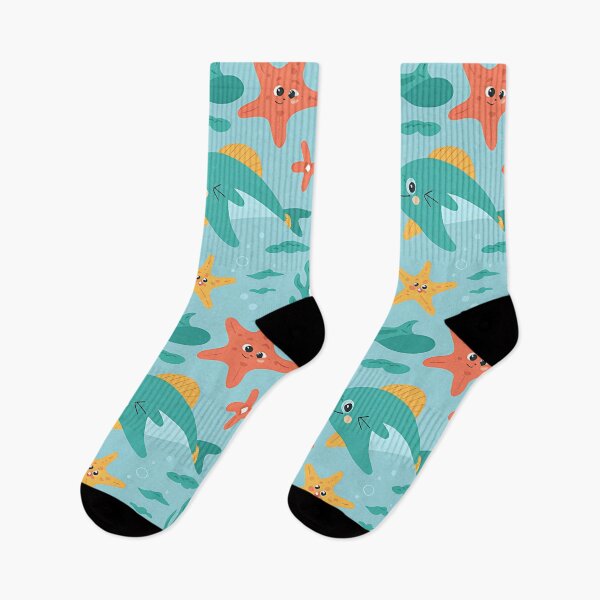 Item preview, Friendly Ocean Friends Pattern designed and sold by EasyTees4u.