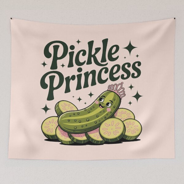 Item preview, Pickle Princess designed and sold by ZAIKY DREAMS.