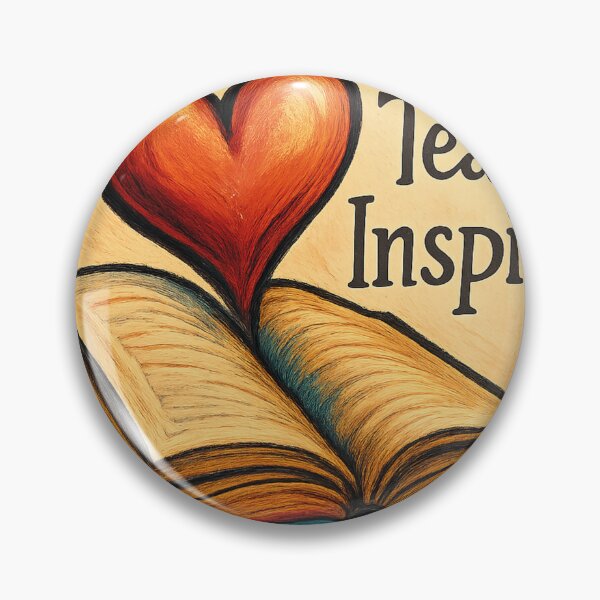 Item preview, Teach Inspire – Minimal Educator Badge Tee/Hoodie designed and sold by TONSNAP.