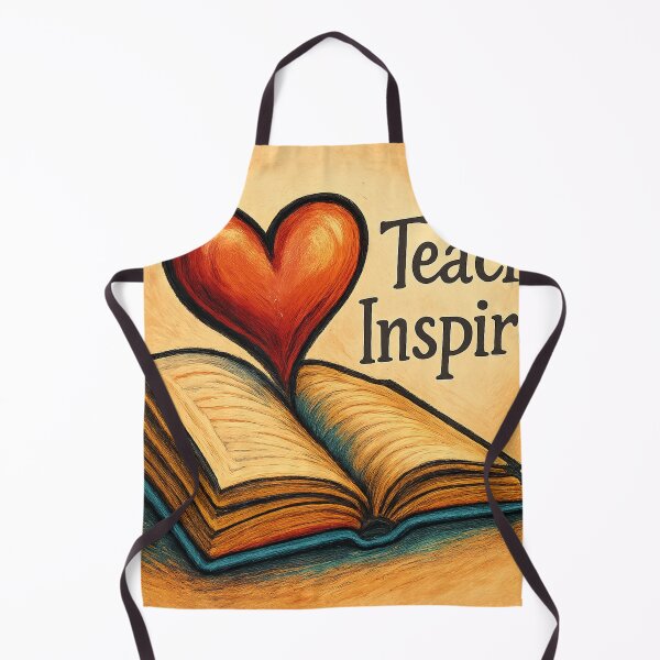 Item preview, Teach Inspire – Minimal Educator Badge Tee/Hoodie designed and sold by TONSNAP.