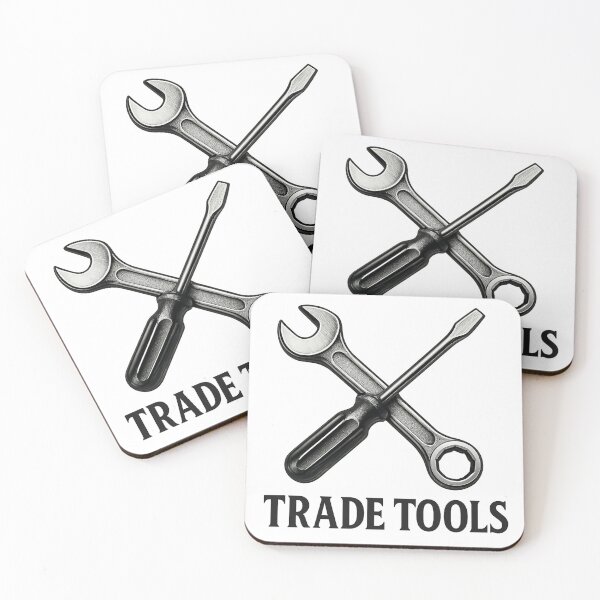Item preview, Trade Tools – Minimal Trades Badge Tee/Hoodie designed and sold by TONSNAP.