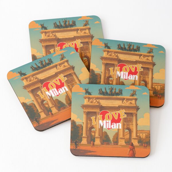 Artikelvorschau, Greetings from MILAN - ARCO DELLA PACE - Retro Vintage Design entworfen und verkauft von Earth Celebration Designs.
