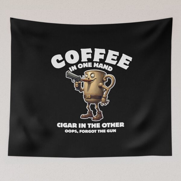 Item preview, Coffee in one hand designed and sold by Peerless-Prime.